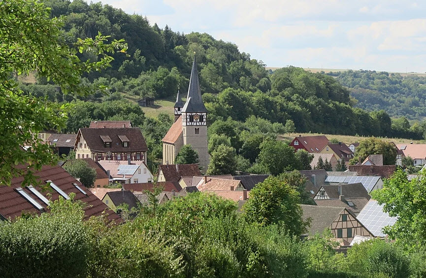 Burgstall Alt Bartenstein, Schrozberg, Germany, Germany